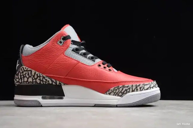 1st Kicks Shoes Red Air 3 Jordan CK5692-600 Cement 0613